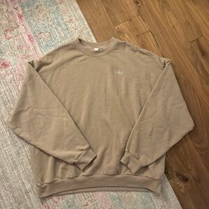 Alo tan accolade crew neck